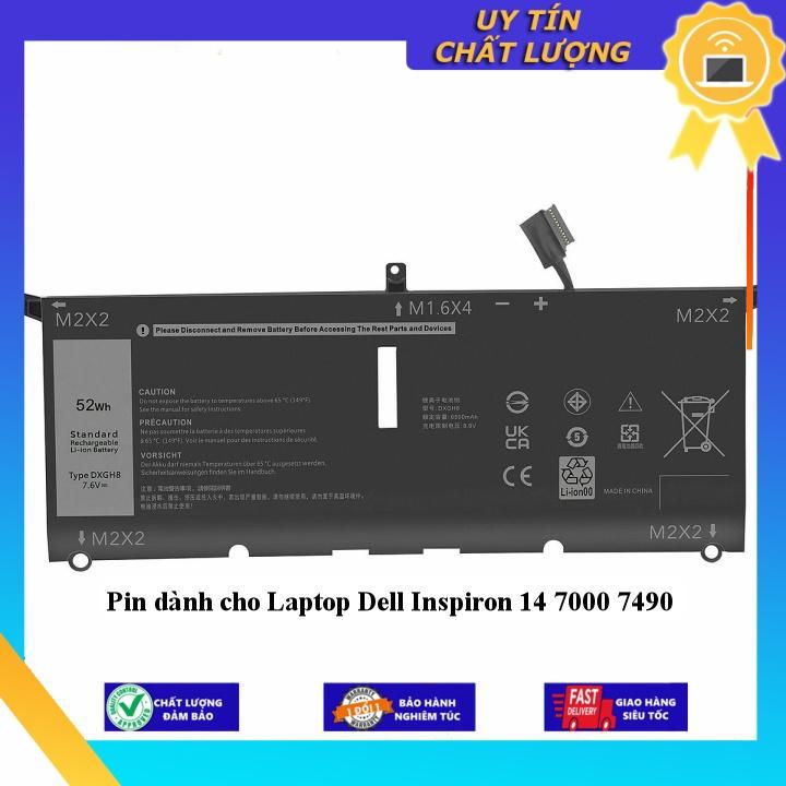 Pin dùng cho Laptop Dell Inspiron 14 7000 7490 - Hàng Nhập Khẩu New Seal