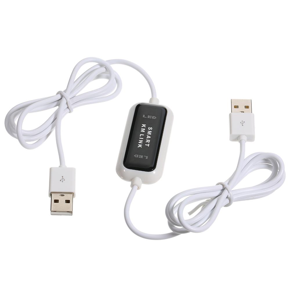 2 cổng USB KM Bàn phím chuột Chuyển đổi tệp Truyền dữ liệu Cáp chia sẻ liên kết