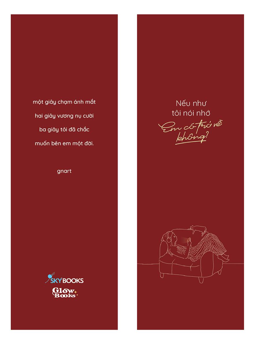 Nếu Như Tôi Nói Nhớ, Em Có Trở Về Không? - Tặng Kèm Bookmark + Postcard