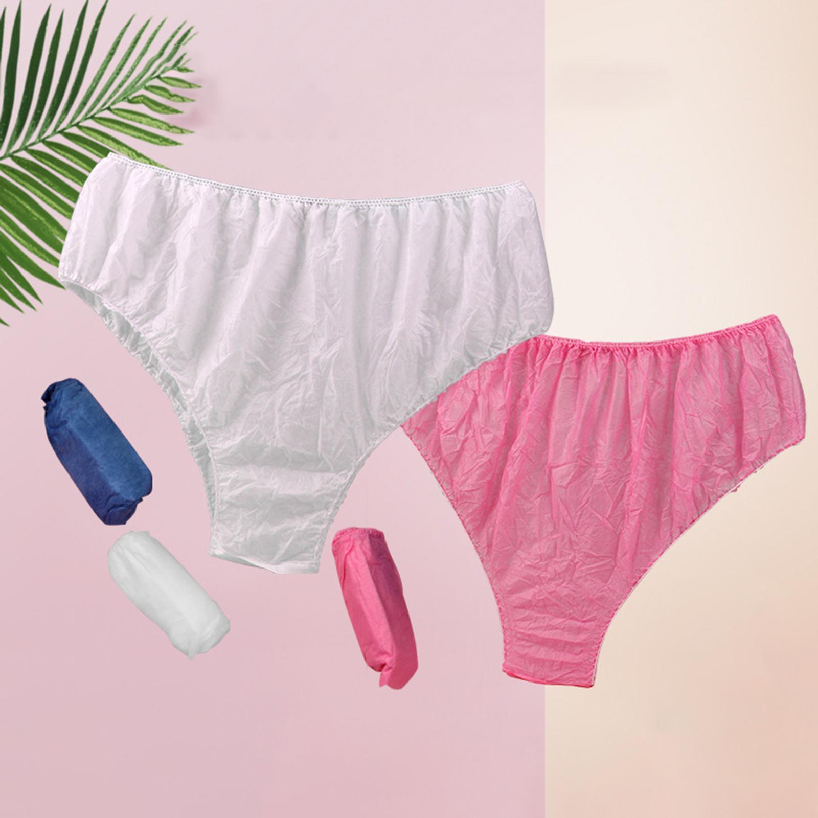 Disposable Briefs Non Woven Fabric Mid Waist Design for SPA Massage Pregnant