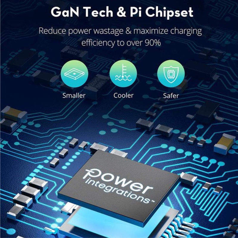 Củ Sạc PD 30W GaN Tech Cho iPhone 12 RAVPower RP-PC120 - Hàng Chính Hãng