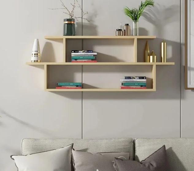 Kệ Gỗ Xếp Tầng Treo Tường Hiện Đại Juno Sofa CTKT502 KT 120 x 40 x 20cm