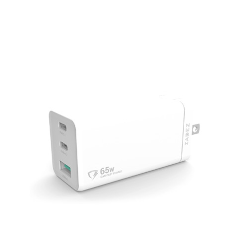 Củ sạc nhanh Zadez 2 cổng USB QC 3.0 và Type C PD 65W ZTA-4361 - Hàng Chính Hãng