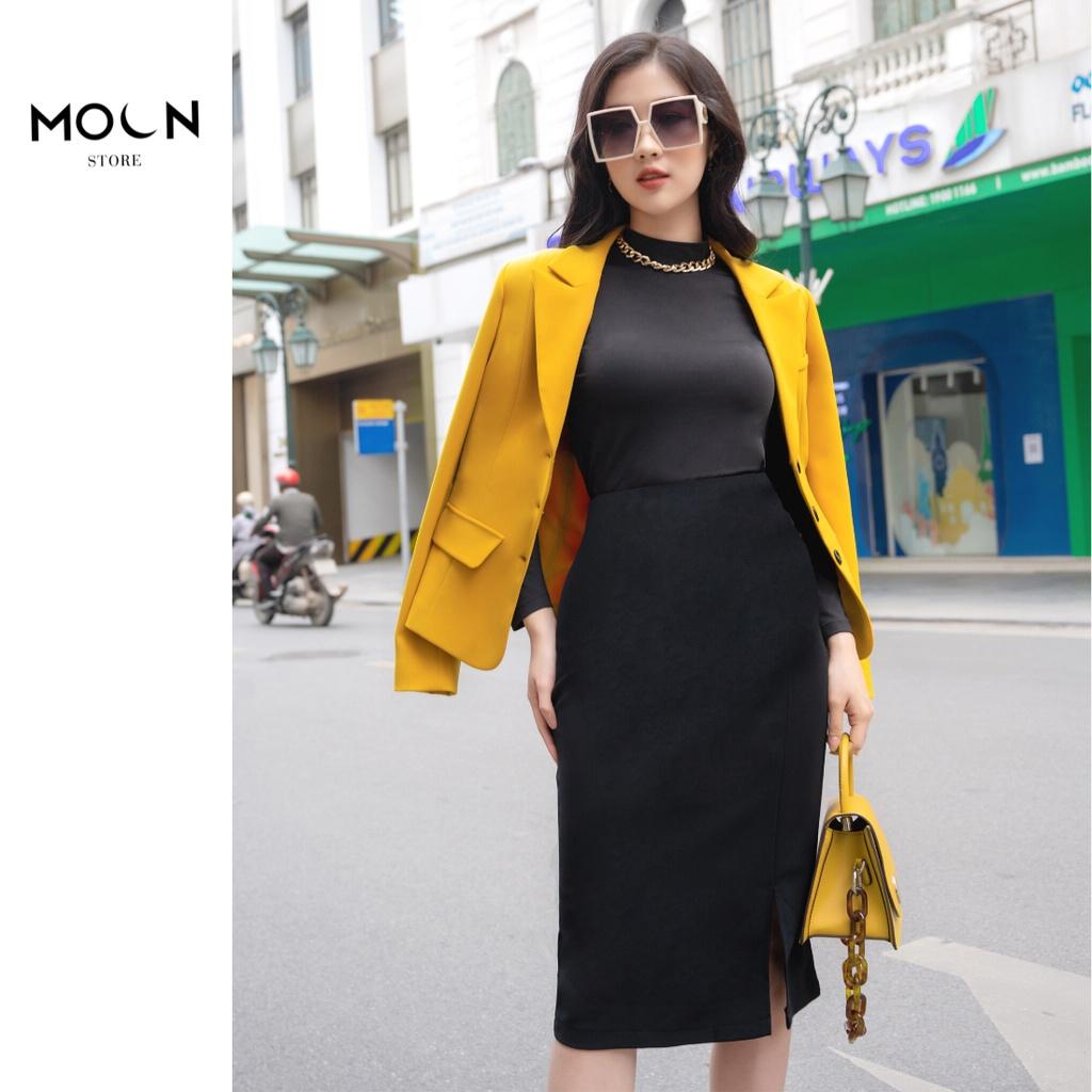 Chân váy Juyp ôm thu đông công sở nữ MCV332 MOONSTORE