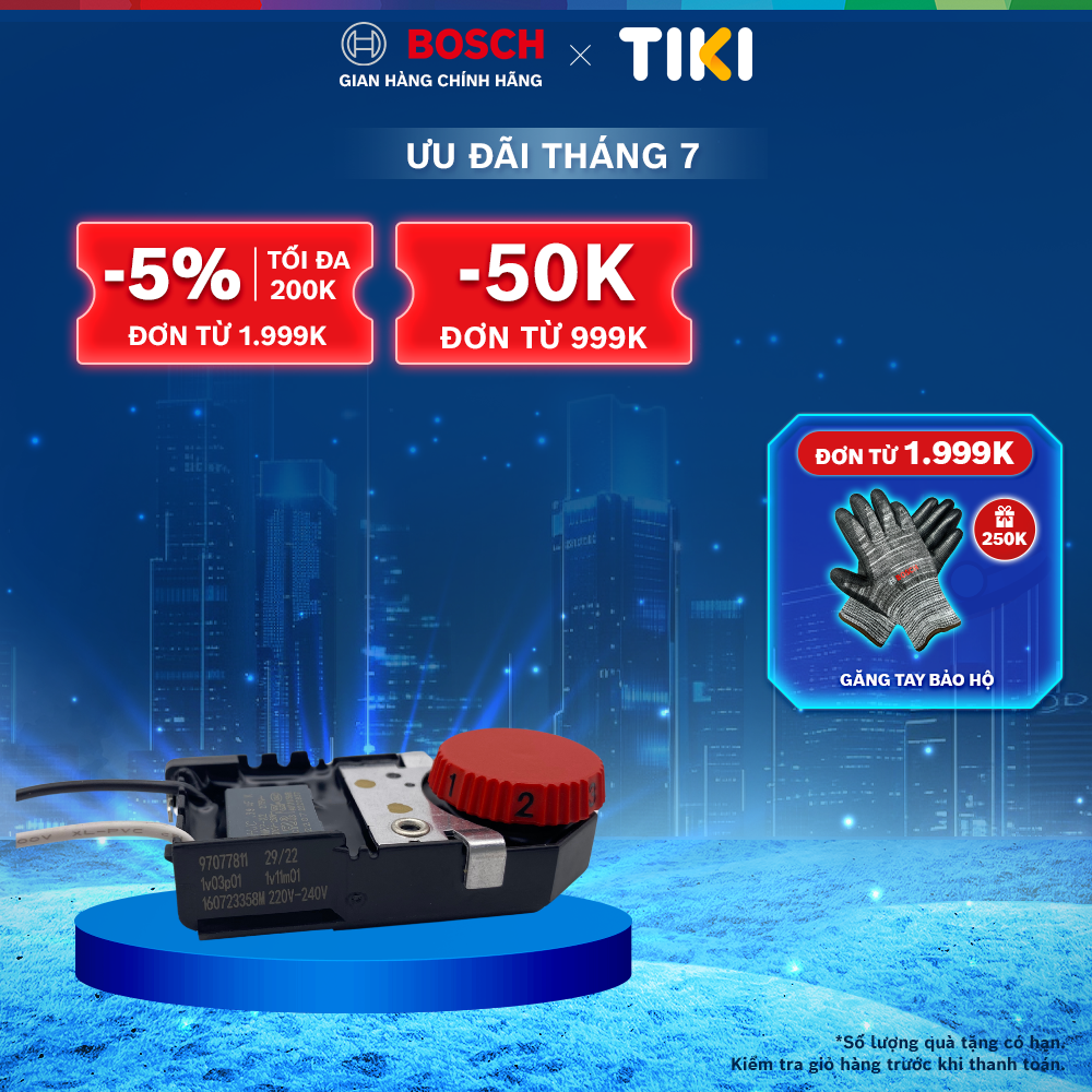 Mạch ổn tốc Bosch phụ tùng cho máy chất lượng chuẩn Đức HÀNG CHÍNH HÃNG