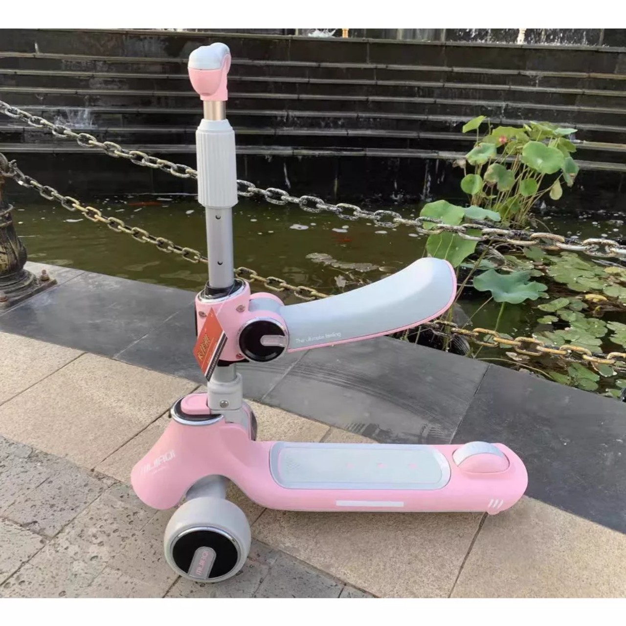 Xe Scooter cho bé từ 2- 14 tuổi gấp gọn tiện lợi chịu lực lên đến 100kg