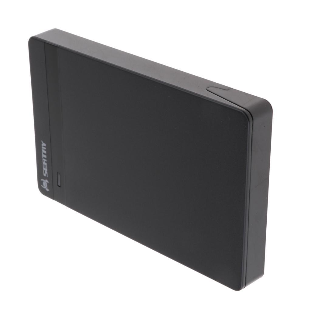 USB 3.0 2.5 inch /SSD  Enclosure External Case, Black