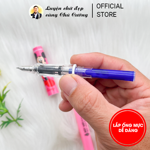 Bút Mực Xoá Được | Bút Mực chuyên dùng ống Mực Xoá | Bút Việt C11 mẫu Mickey
