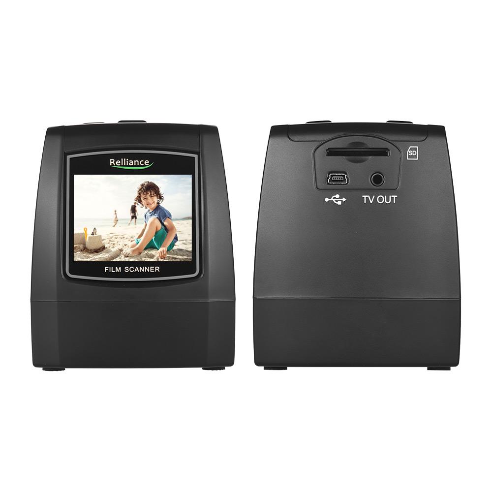 Film Scanner High-Resolution 14MP/22MP Film Slide Scanner Convert 35mm 135mm 126mm 110mm 8mm Color Monochrome Slide Film