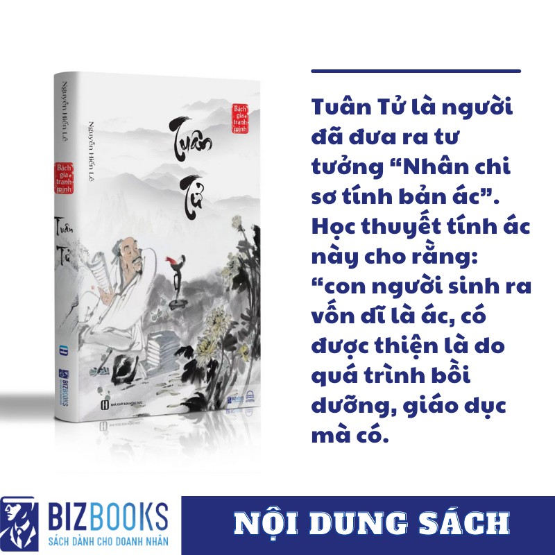 Sách - Tuân Tử - Nguyễn Hiến Lê (Tuyển Tập Bách Gia Tranh Minh)