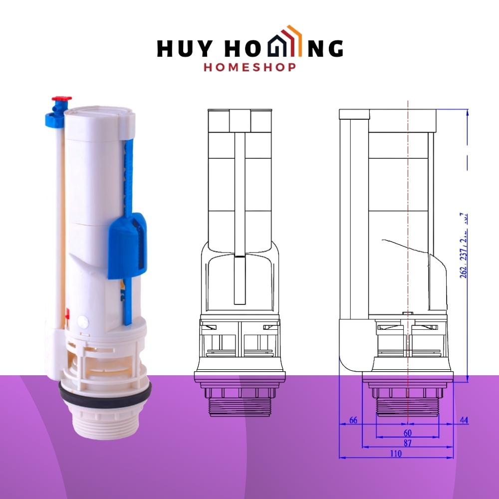 Bộ xả cầu két nước rời 2 nhấn VS0403