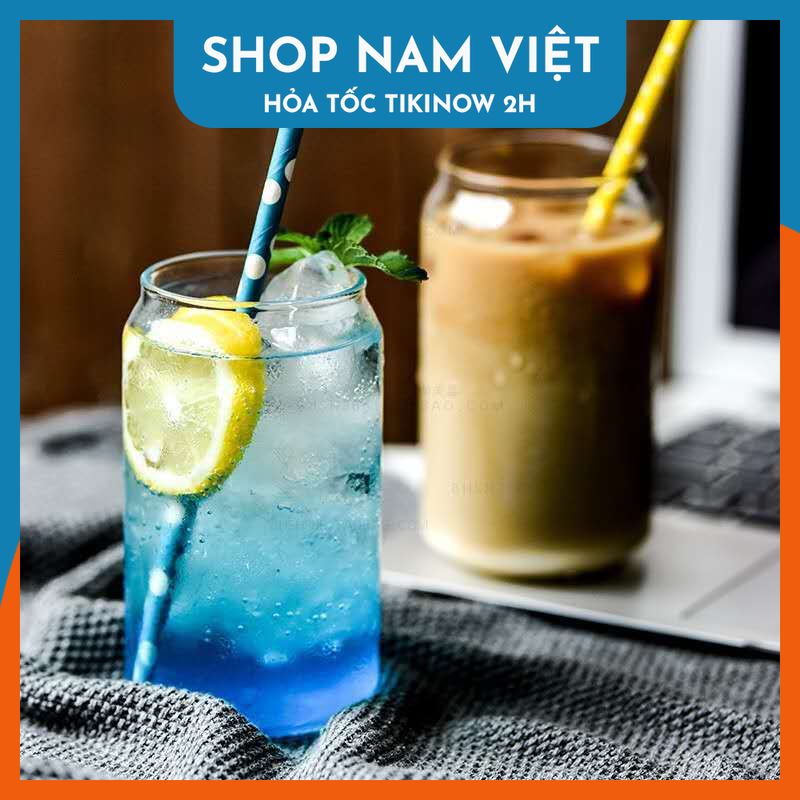 Ly Thủy Tinh Chịu Nhiệt Đựng Cà Phê Cold Brew, Sinh Tố và Các Loại Thức Uống Lạnh