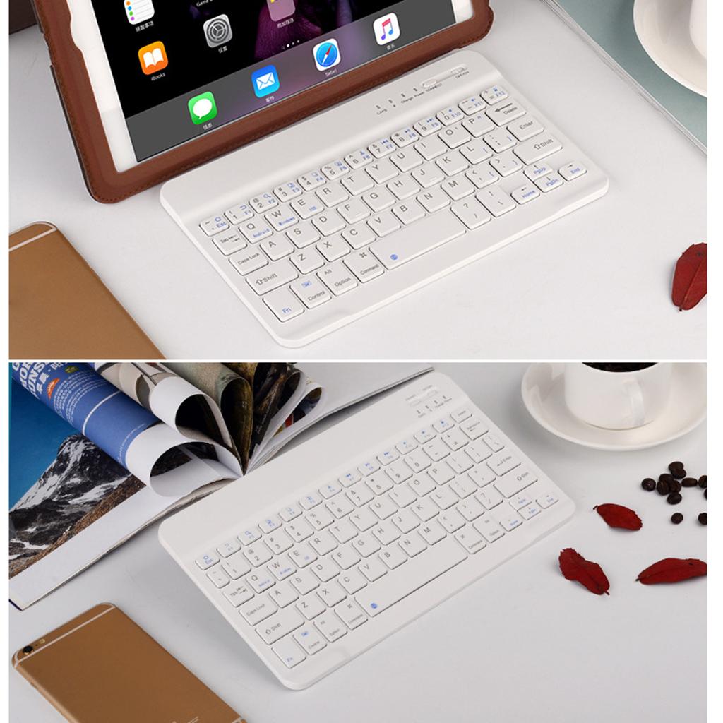 Slim Wireless Bluetooth Keyboard For IMac for iPad Android Phone 7/9/10.1 Inch