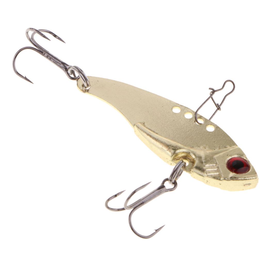 VIB Fishing Lure Metal Hard Bait Swimbait for Saltwater Bass Trout Walleye