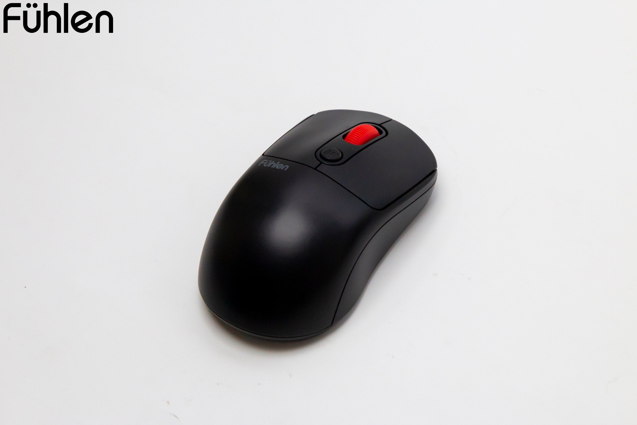 Chuột không dây Fuhlen M08s siêu bền, DPI 1600, bảo hành hãng Ninza 24 tháng, Tặng kèm pin- Hàng chính hãng