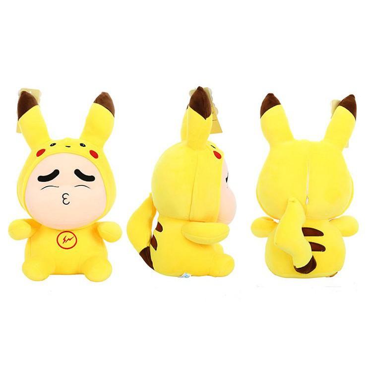 GẤU BÔNG SHIN MỎ CHU ÁO VÀNG MẪU MỚI FULL SIZE