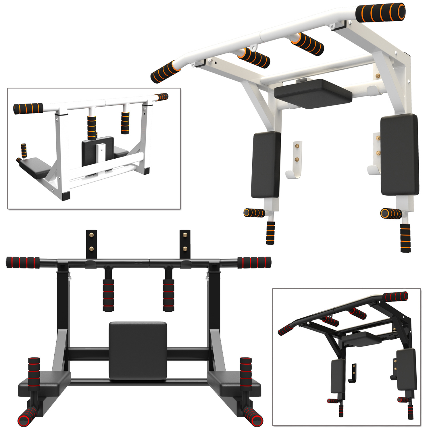 Xà Đơn Treo Tường Đa Năng Di Động 8 Trong 1 Tập Luyện Tại Nhà Chính Hãng Đại Nam Sport + Kèm Găng Tay Tập Xà