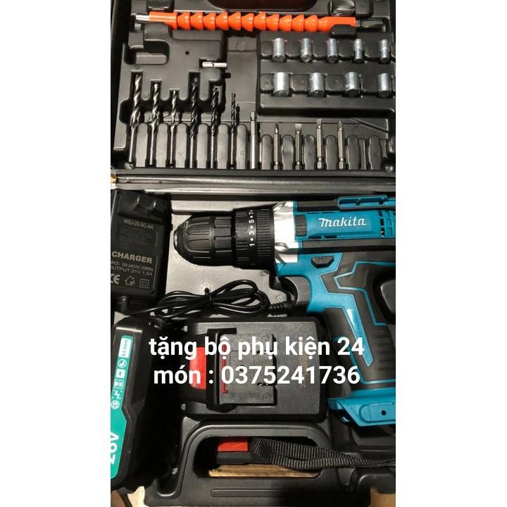 MÁY KHOAN PIN 26V KÈM BỘ PHỤ KIỆN - MKT-26V