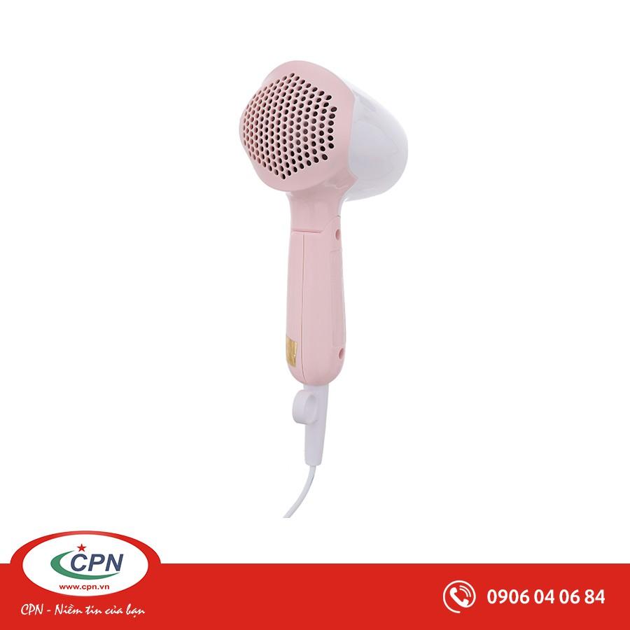 Máy sấy tóc Philips HP8108, Công suất 1000W, 2 chế độ sấy, có thể gập lại, nhỏ gọn dễ sử dụng- Hàng chính hãng