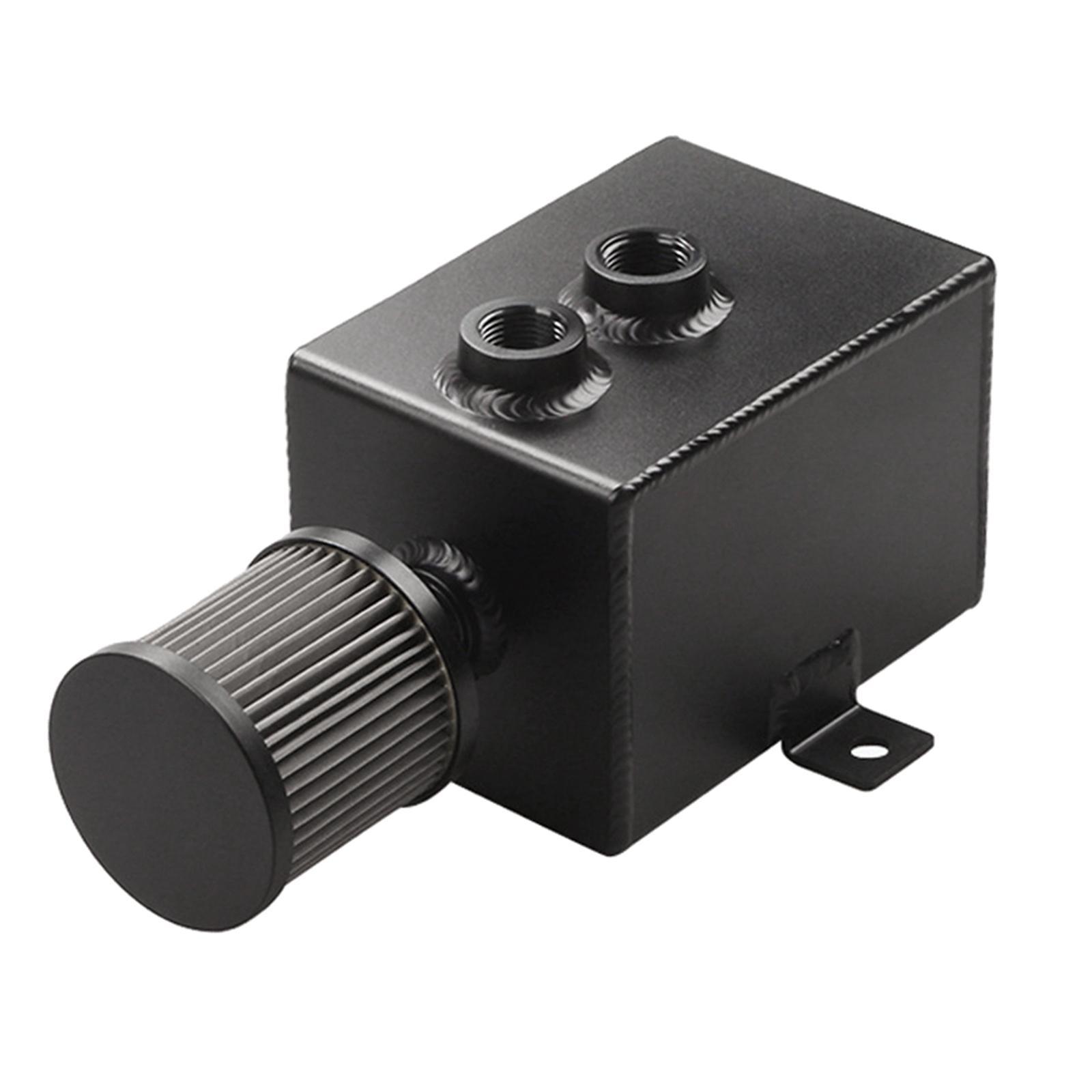 Car Modification General Fuel Tank 2L Aluminum Alloy with Filter