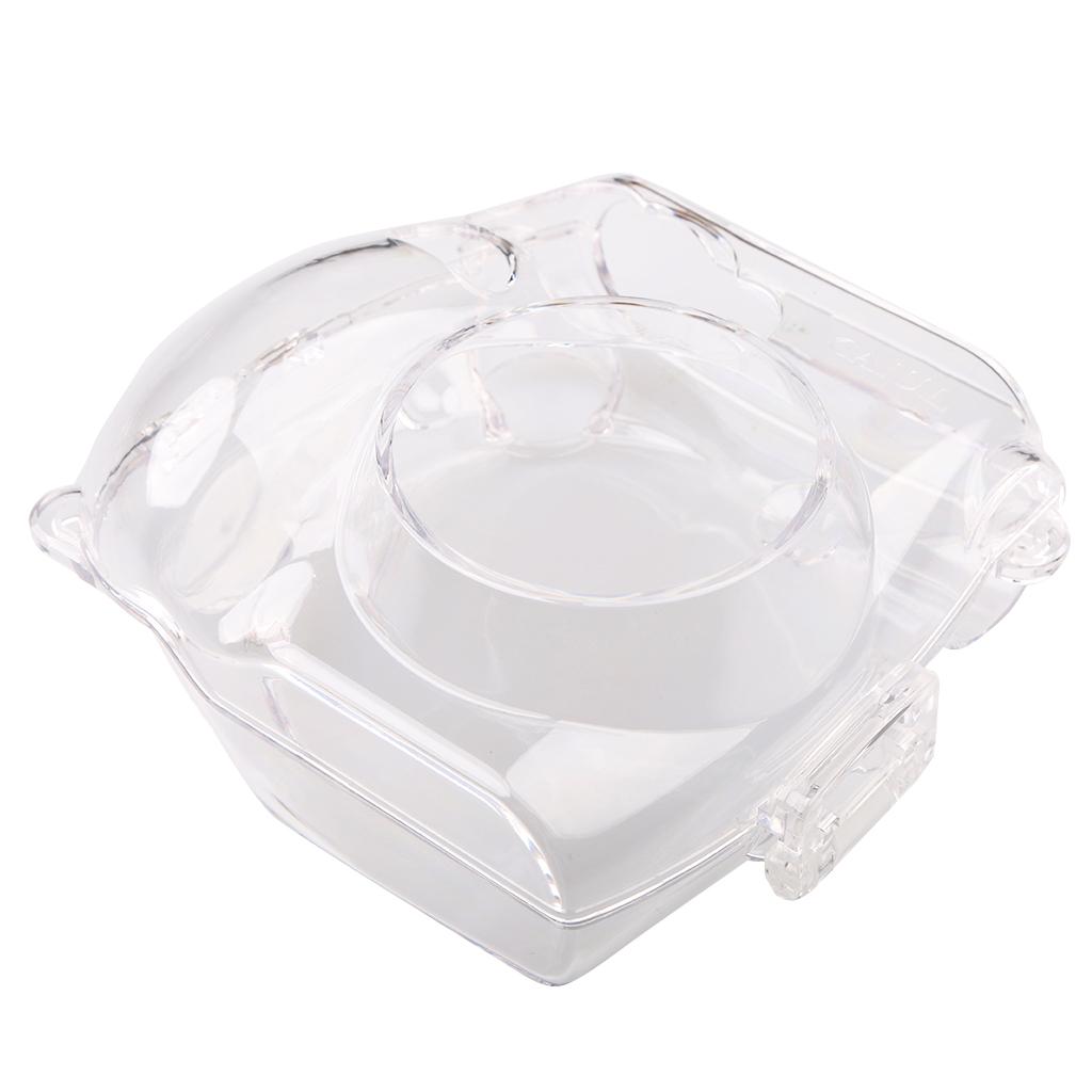 Cute Crystal Clear Hard Camera Case Cover with Strap for Fujifilm Instax Mini 7s