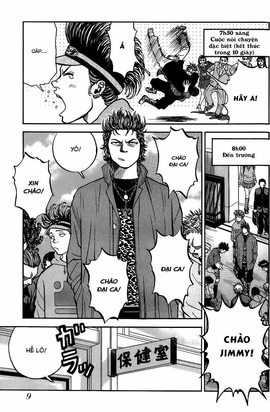 gang king-băng đảng học đường chapter 8 6