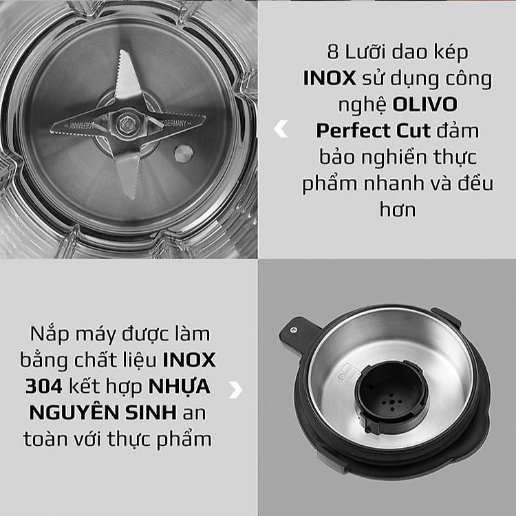 Máy Làm Sữa Hạt - Máy Xay Sinh Tố Đa Năng OLIVO X20 - Hàng Chính Hãng