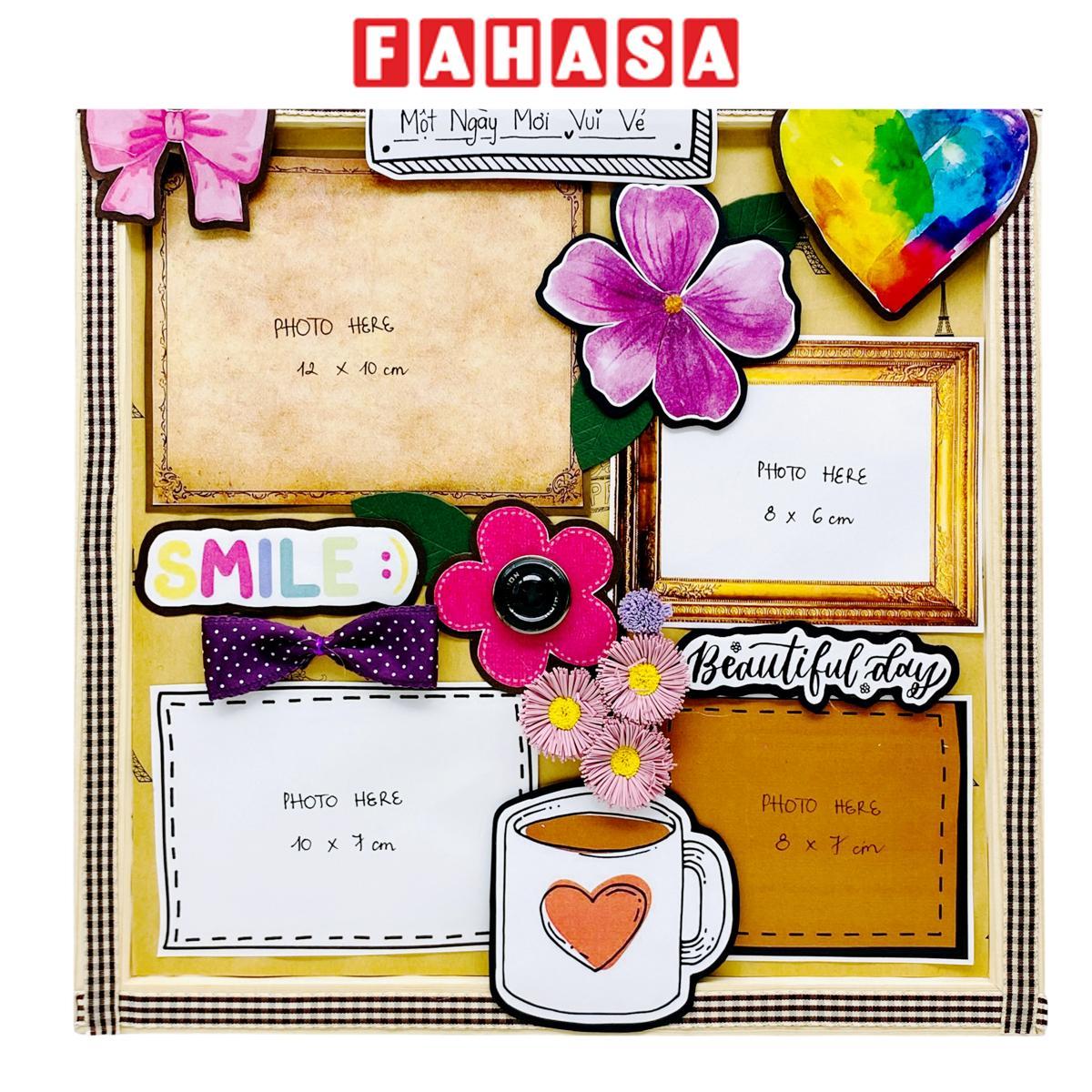 Khung Ảnh Vintage - Một Ngày Mới Vui Vẻ - Vinacraft