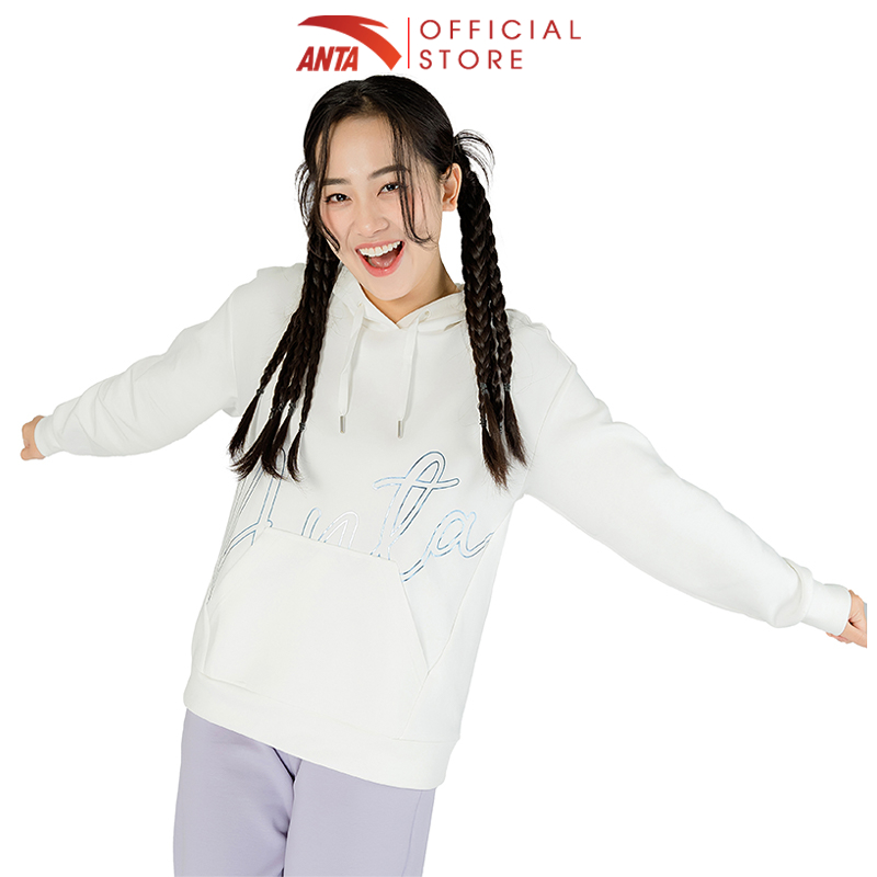 Áo hoodie thể thao nữ Anta 862137704