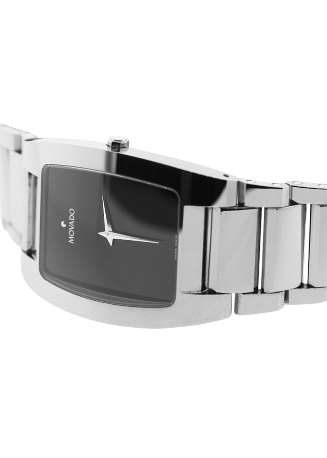 Đồng Hồ Nam Dây Kim Loại Movado 0605621 (32 x 37 mm) - Mặt Đen