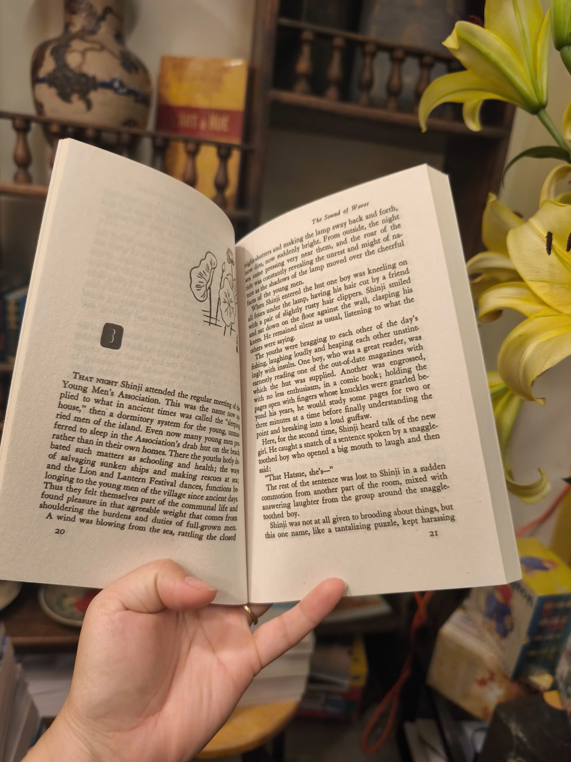 Sách - The Sound of Waves by Yukio Mishima | Classics / Japanese Literature / Ngoại văn Nhập khẩu