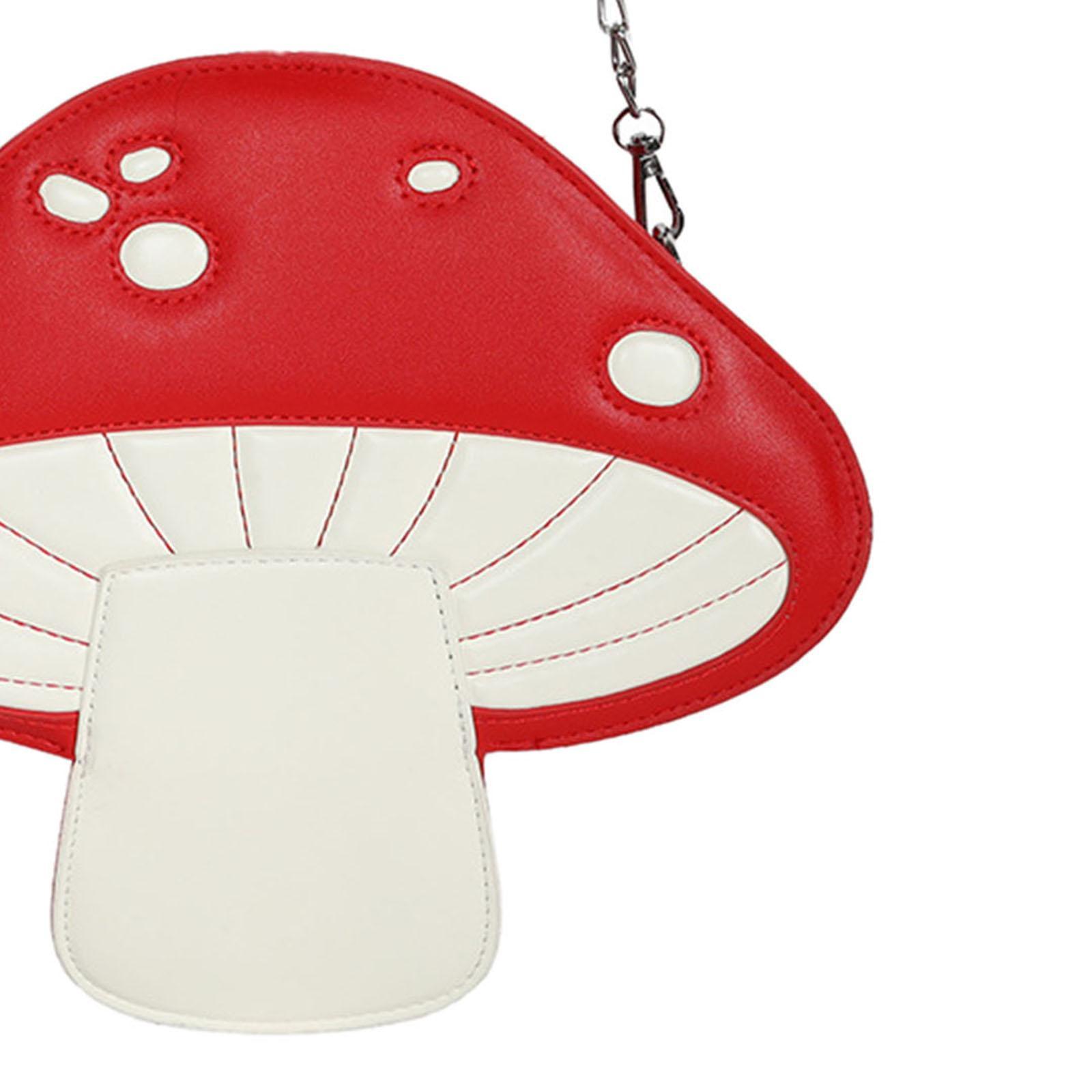 Fashion Mushroom Shape Shoulder Bag Purses Travel Tote for Women