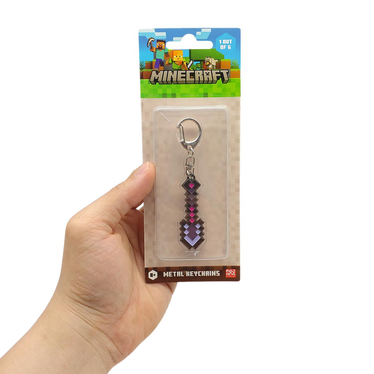 Móc Khóa Minecraft Bằng Kim Loại Mẫu 4 - Mojang Studios SHO/MC6010