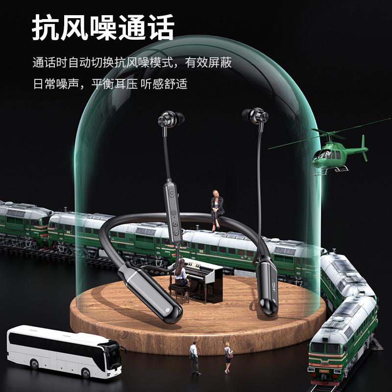 Giá thấp nhất A11 tai nghe bluetooth thể thao treo cổ không dây siêu dài tuổi thọ pin lớn giảm tiếng ồn bùng nổ thương mại điện tử