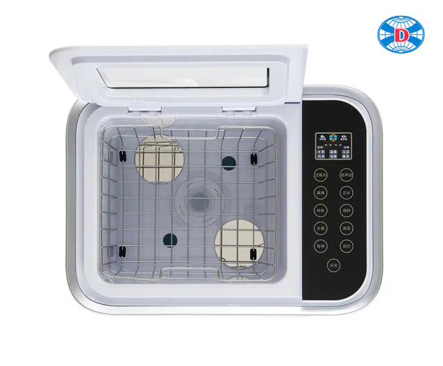 Máy rửa và diệt khuẩn dùng cho thực phẩm, rau củ quả HM-GS20 với 3 chức năng trong 1 tích hợp Sóng siêu âm, Ozone, Plasma