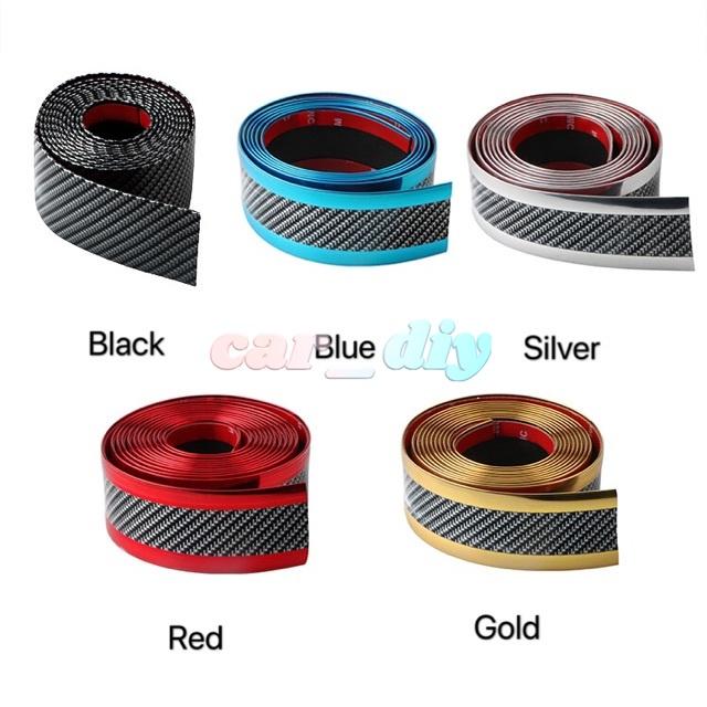 Miếng Dán Cao Su Carbon Trang Trí Cửa Xe Hơi