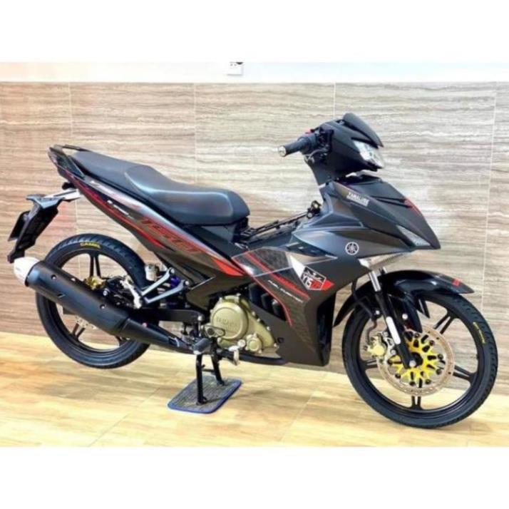 Tem rời exciter 150 đỏ đen nhám