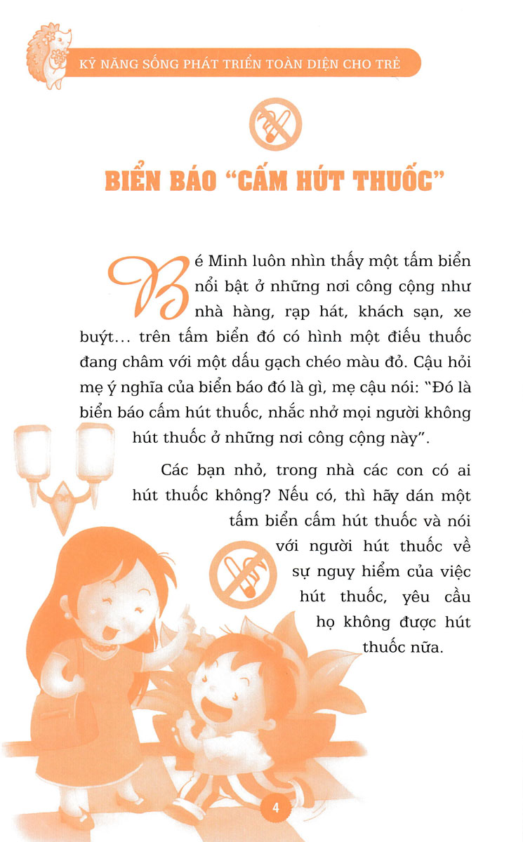 Kỹ Năng Sống Phát Triển Toàn Diện Cho Trẻ - Kiến Thức Về An Toàn (Sbooks)