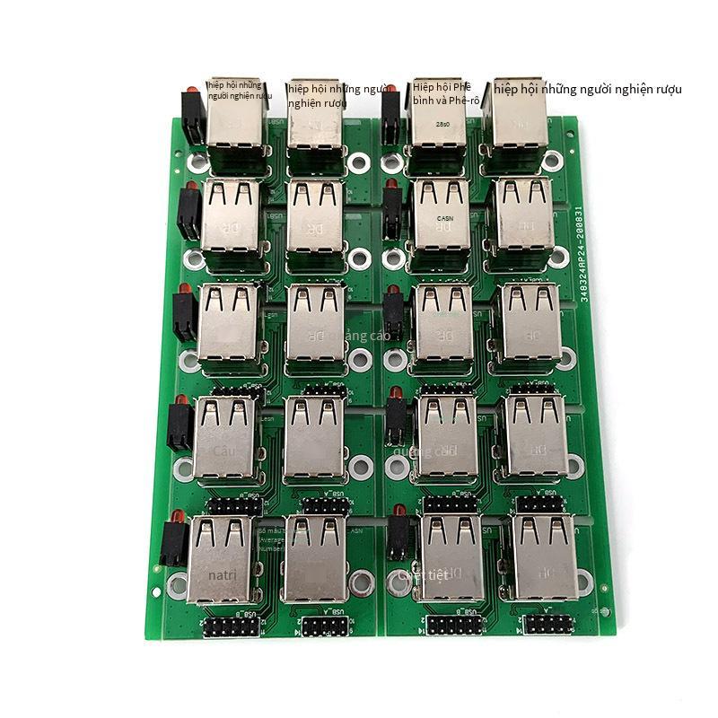 Giao hàng nhanh đa cổng USB HUB đầu đọc thẻ giải pháp pcba thiết kế và phát triển bảng mạch