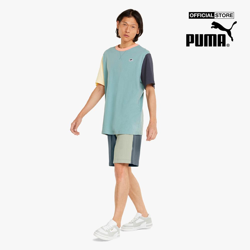 PUMA - Quần shorts nam lưng thun Downtown 533678