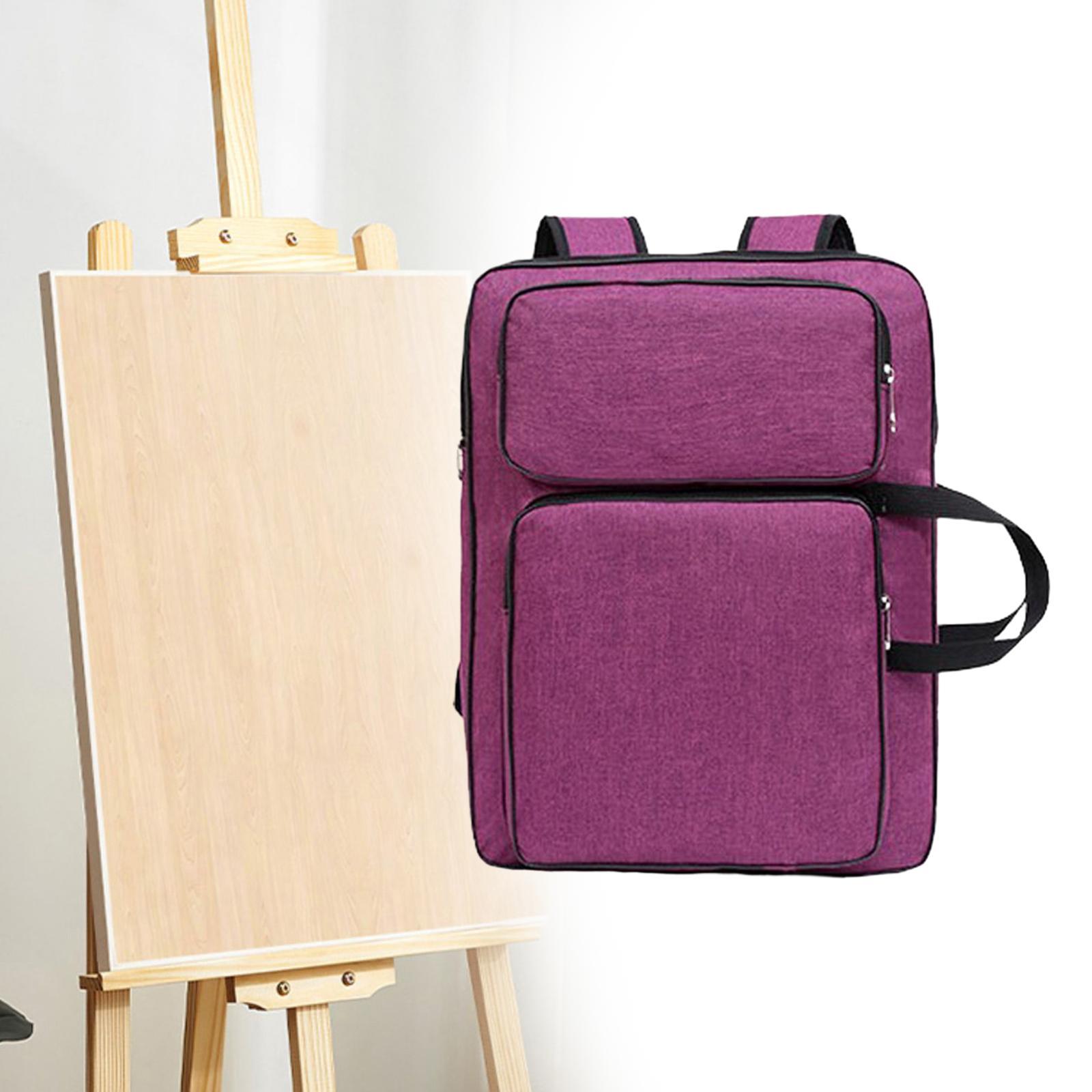 A3 Art Portfolio Case Tote Bag Water Resistant Art Supplies Artists Backpack