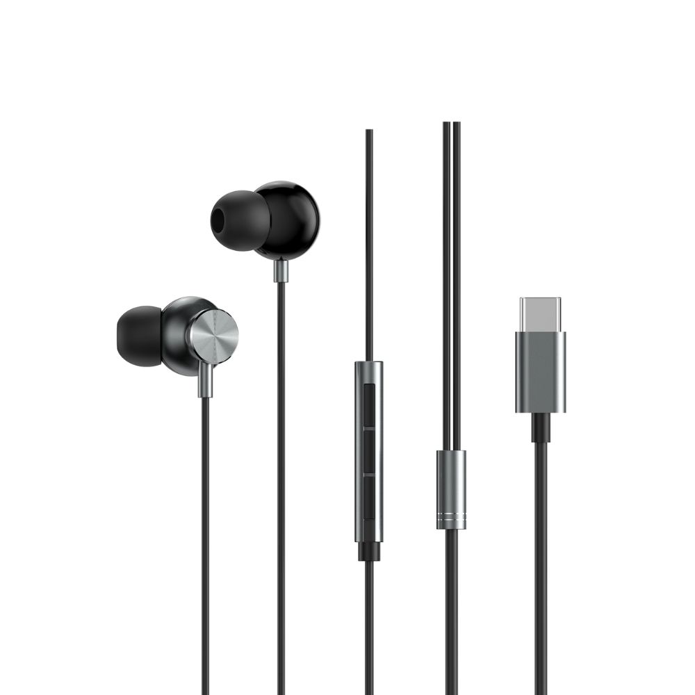 Tai nghe nhét tai Wiwu EB315 in-ear cắm dây Type-C - Hàng nhập khẩu