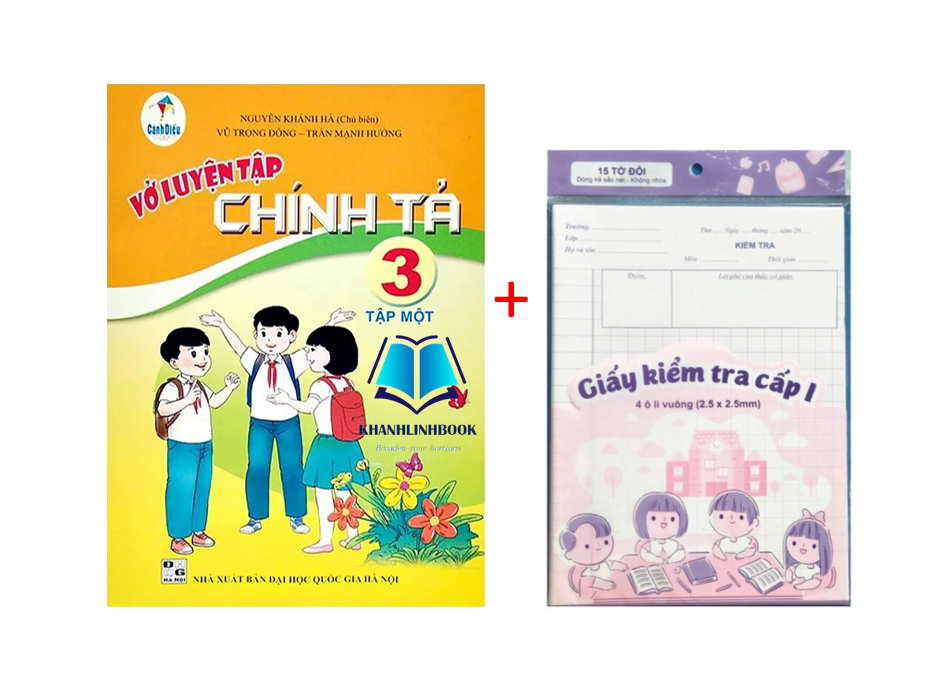 Sách - Vở luyện chính tả 3 - tập 1