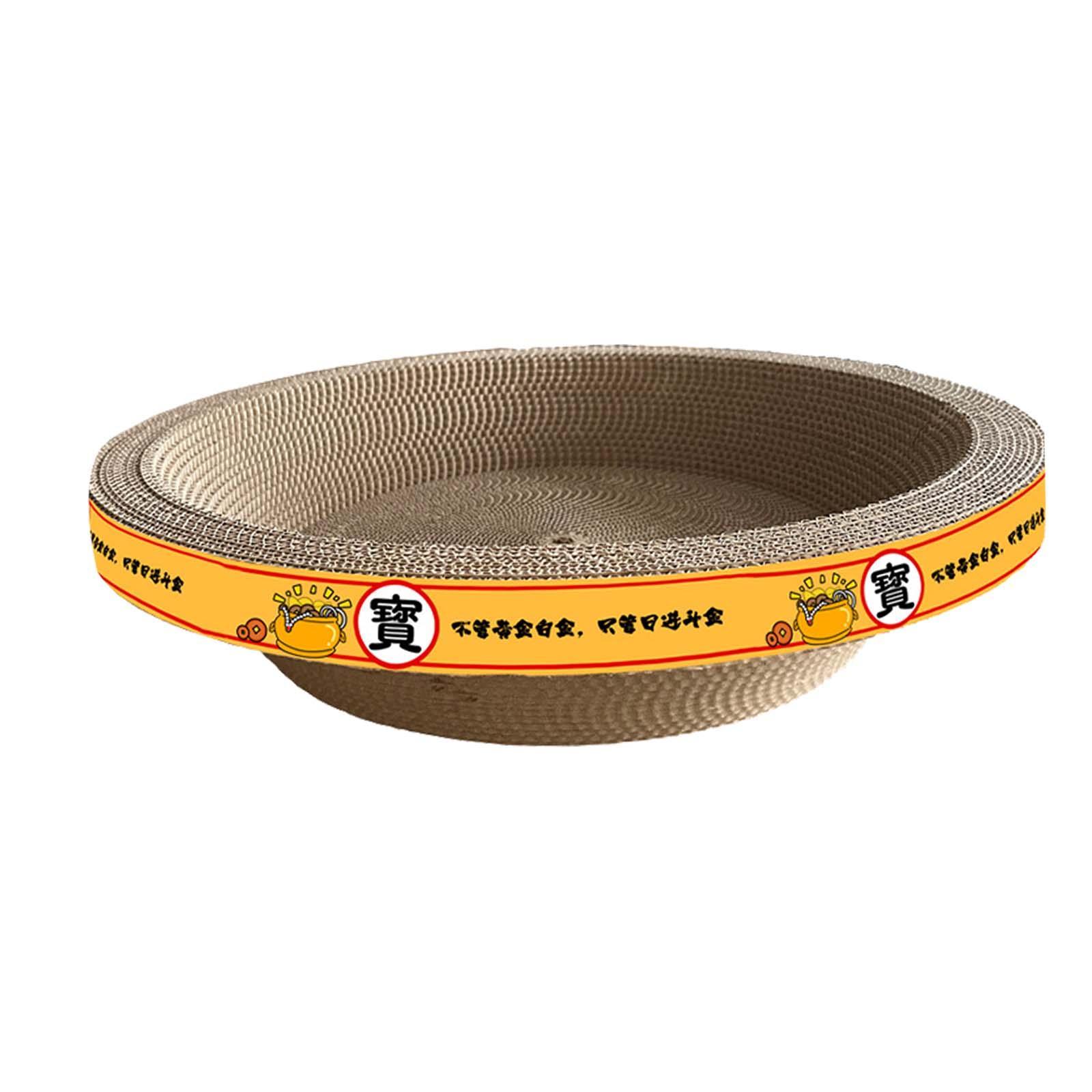 Cat Scratcher Cardboard Cat Scratcher Bowl Corrugated Scratch Pad Lounge Bed