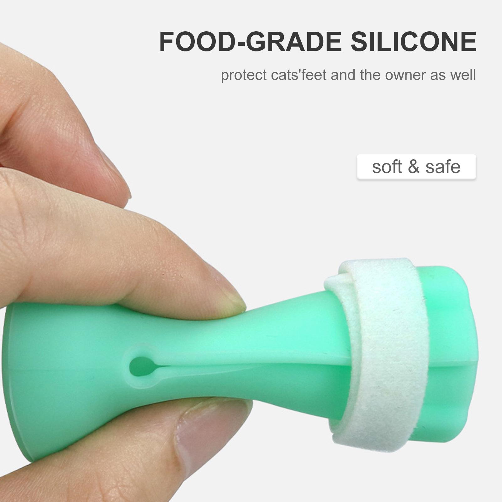 Giày bọc chân cho mèo chống trầy chống trượt điều chỉnh được