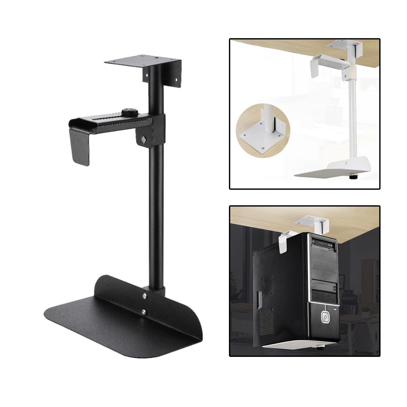 Under Desk PC Mount under Desk Computer Stand for Computer Cases Home Office