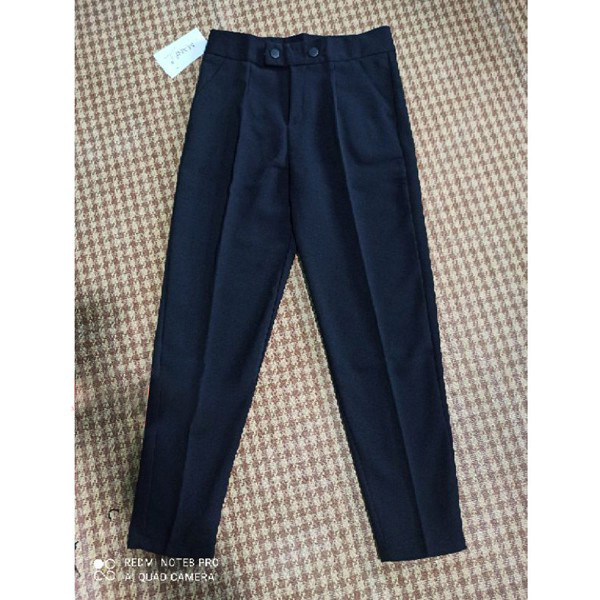 Quần Baggy quần tây công sở nữ 2 nút ngang cực đẹp các nàng nha