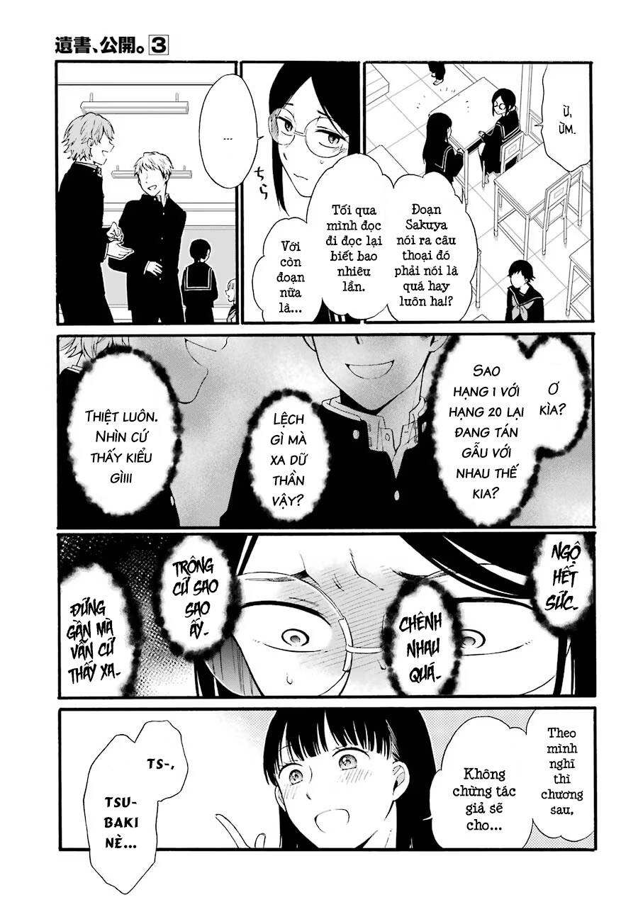 di thư trên bàn chapter 13 23