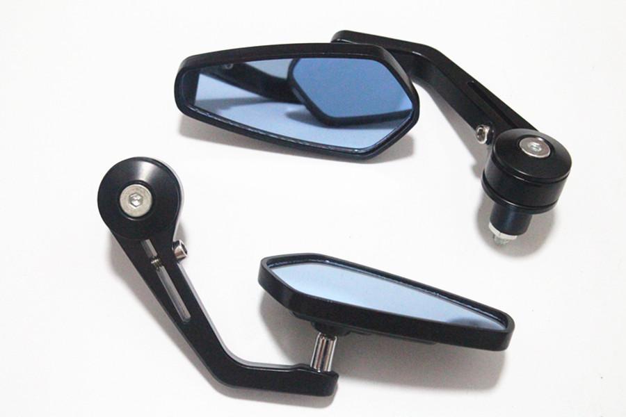 Universal Motorcycle Scooter 360 Aluminum 7/8" 22mm Side Rear View Mirrors