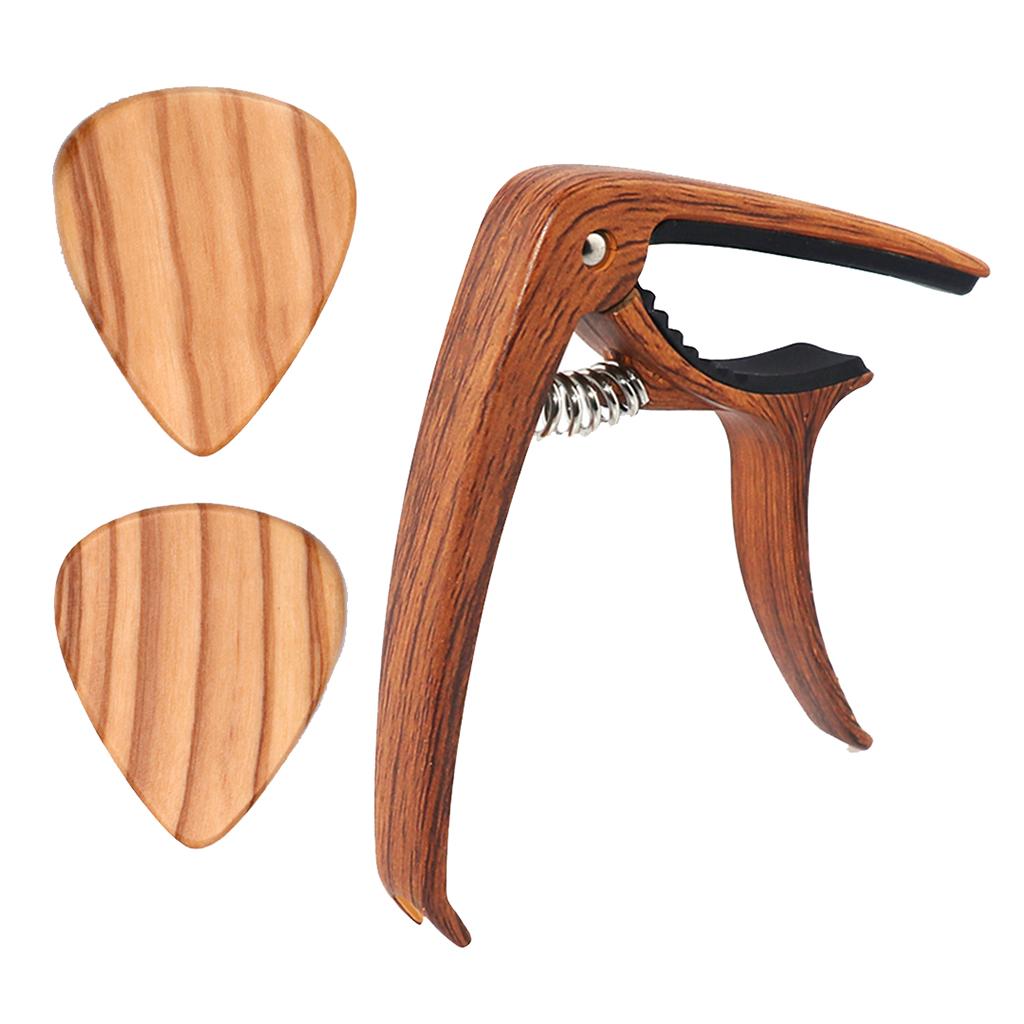 Guitar Capo Chỉnh Kẹp Ngón Tay Phím cho Guitar Cổ Điển Bass Ukulele